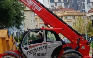 Tepeören bölgesinde kiralık Manitou MT 1840 teleskopik forklift - Esnek süreli kiralama çözümleri